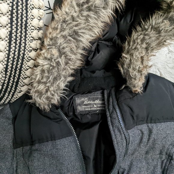 Eddie Bauer minimum 80% down filled winter jacket - Picture 3 of 8